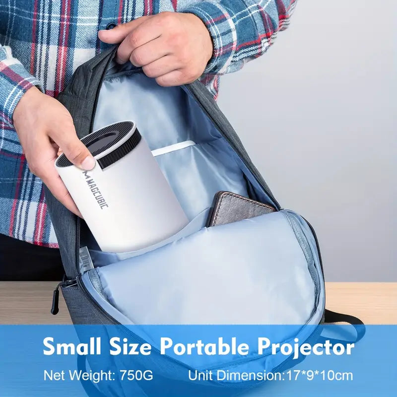 Brehn | Magcubic HY300 4K Mini Projektor – Android 11, Dual WiFi 6, 260 ANSI, Wireless 5.0