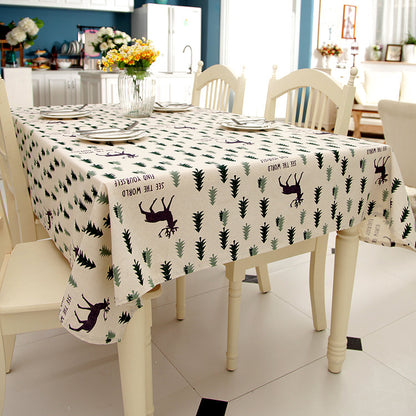 Thematische dekorative Tischdecke