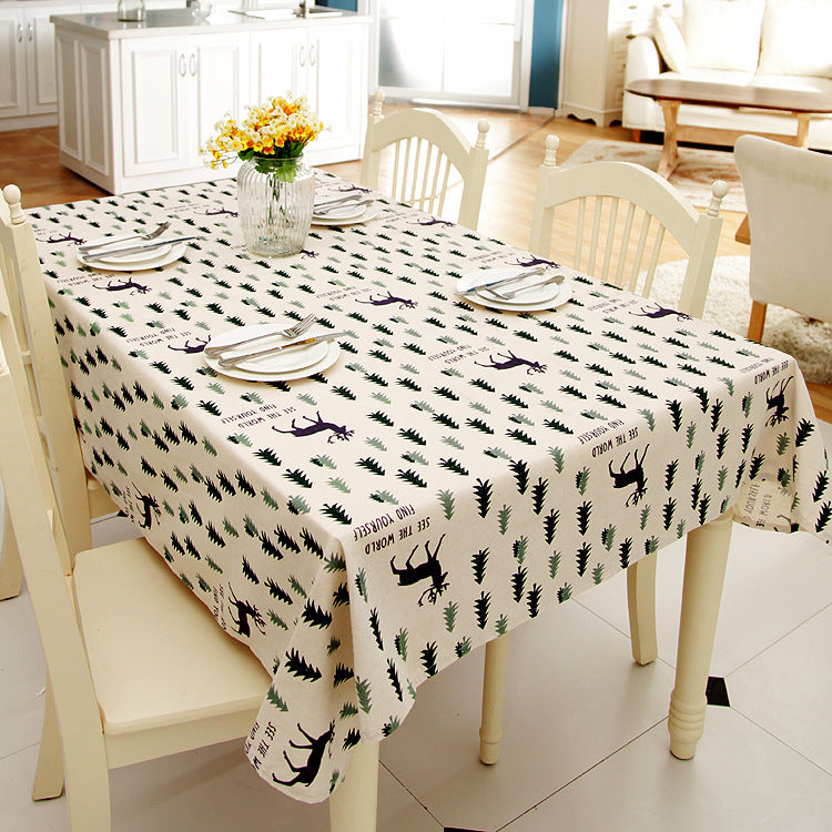 Thematische dekorative Tischdecke