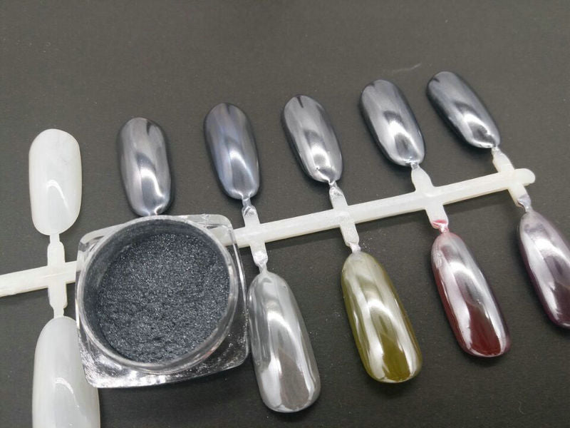 Chrome-Nagelpuder Brehn