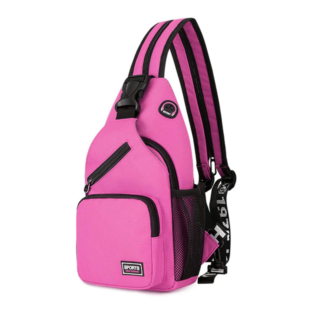 Brehn | Damen Umhängetasche - Canvas Outdoor Schultertasche mit mehreren Trageoptionen