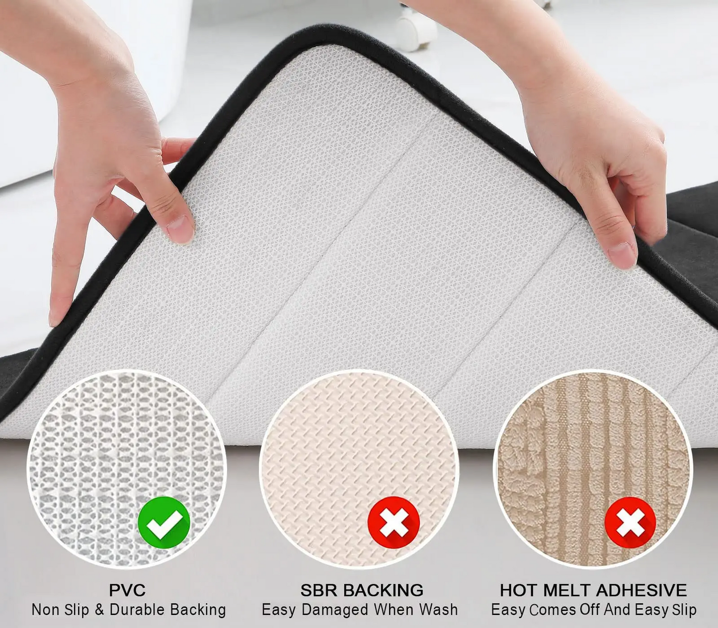 LuxSoft Memory Foam Badematte | Brehn