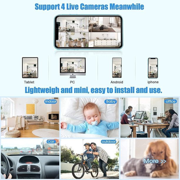 BowLift | Mini Wireless Magnet Camera with Audio and Video Live Transmission