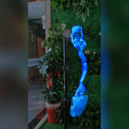 3D-Hologramm-LED-Lüfterprojektor