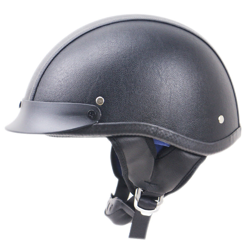 Klassischer Open-Face-Motorradhelm Brehn