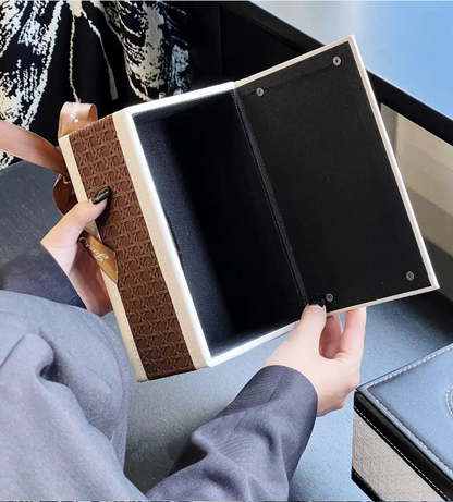 Modèra Premium Taschentuchbox aus Kunstleder | Stilvoller und langlebiger Taschentuchorganizer für moderne Räume