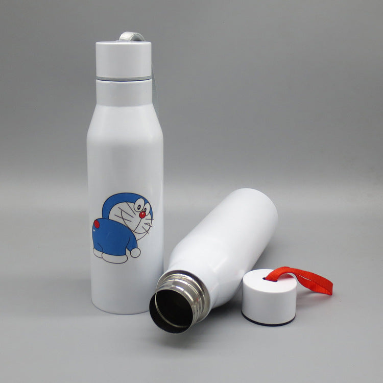 Damen sportliche Edelstahl Trinkflasche Brehn
