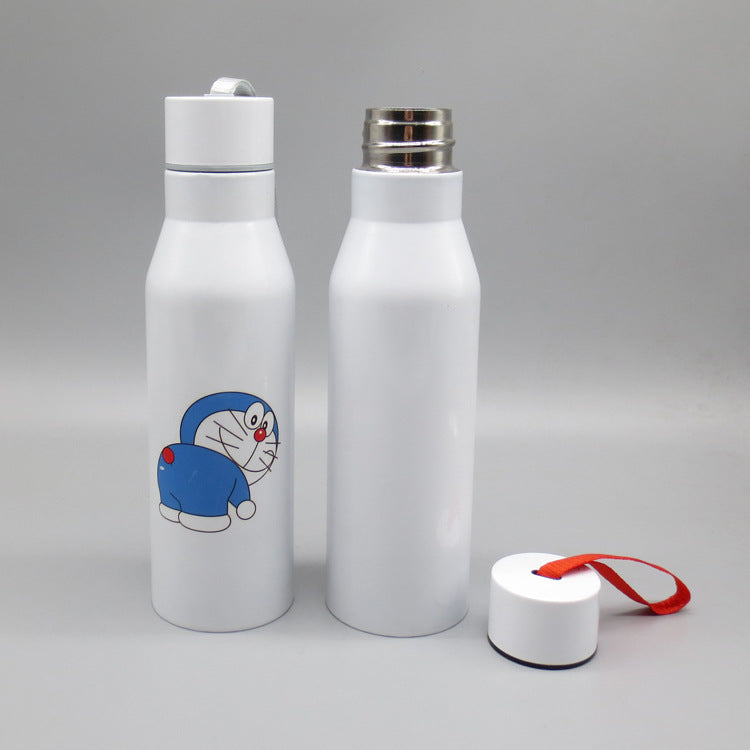 Damen sportliche Edelstahl Trinkflasche Brehn
