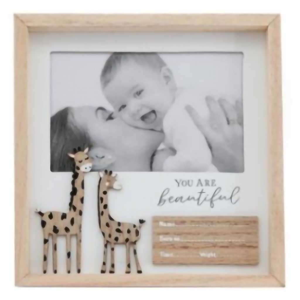 Baby, du bist wunderschön – Bilderrahmen 20 cm