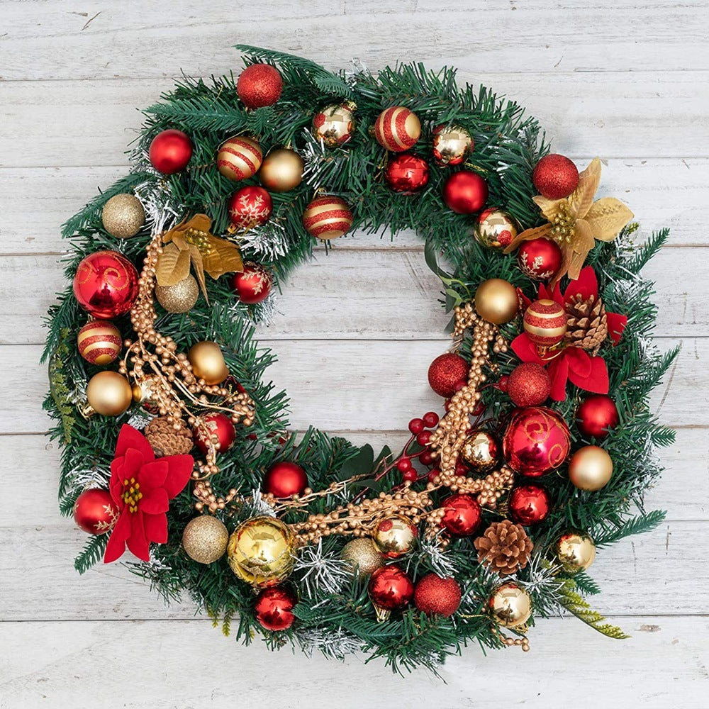Brehn | 4CM, 50CM Handgefertigte Weihnachtsbaumkugeln Deko