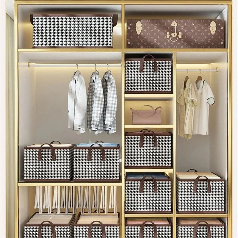 Faltbarer Jeans-Organizer | Für den Schrank | Brehn