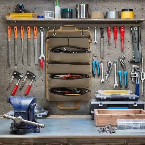 Werkzeugrollen-Taschenorganizer