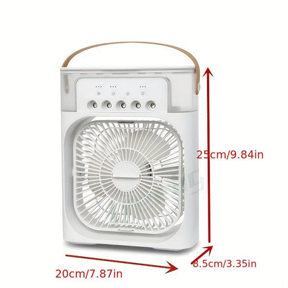 5A 2V Tragbare 600ml Spray Kühler Ventilator Schreibtisch USB Wiederaufladbarer Parfüm Luftbefeuchter Klimaanlage A/C Kühler Ventilator 3 Windgeschwindigkeiten | Brehn