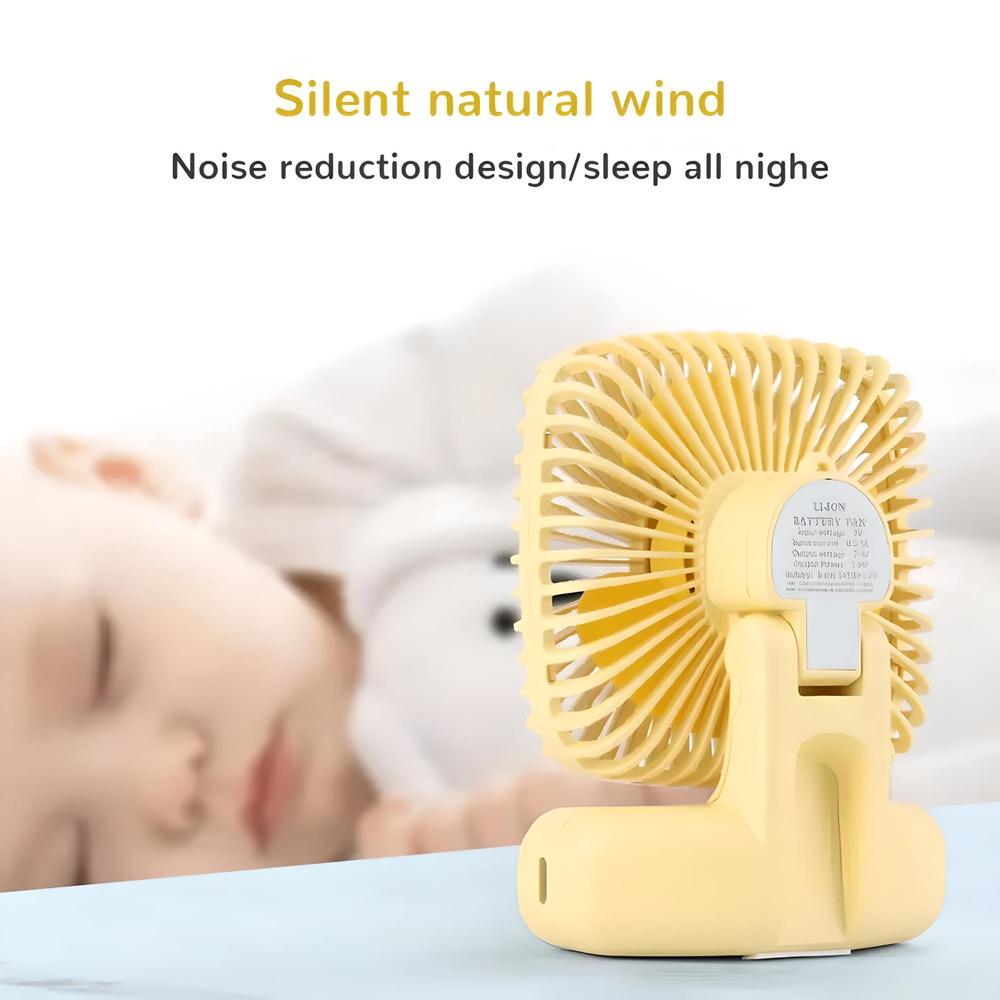 Tragbarer USB wiederaufladbarer Mini Handventilator | Brehn