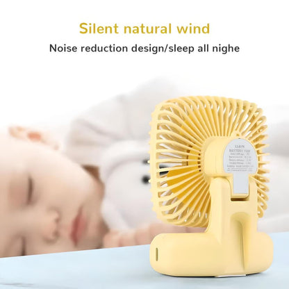 Tragbarer USB wiederaufladbarer Mini Handventilator | Brehn