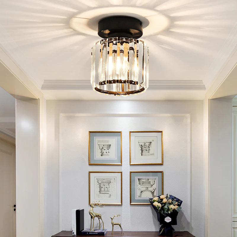 Moderne Kristall Deckenlampe - CrystalGlow | Brehn