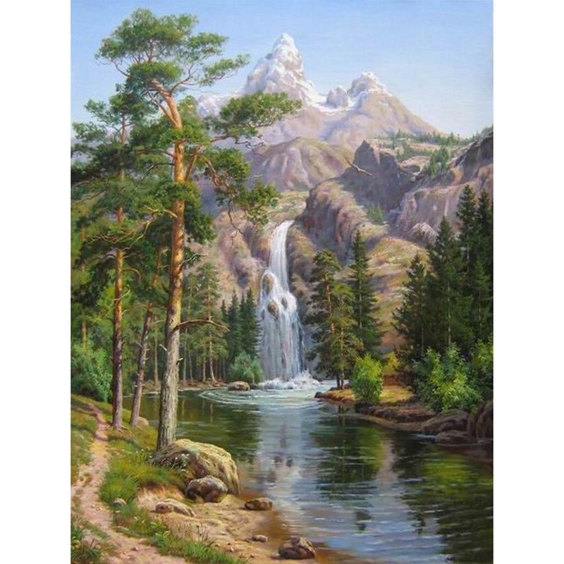 Waterfall Forest - GemPaint Kit | Brehn