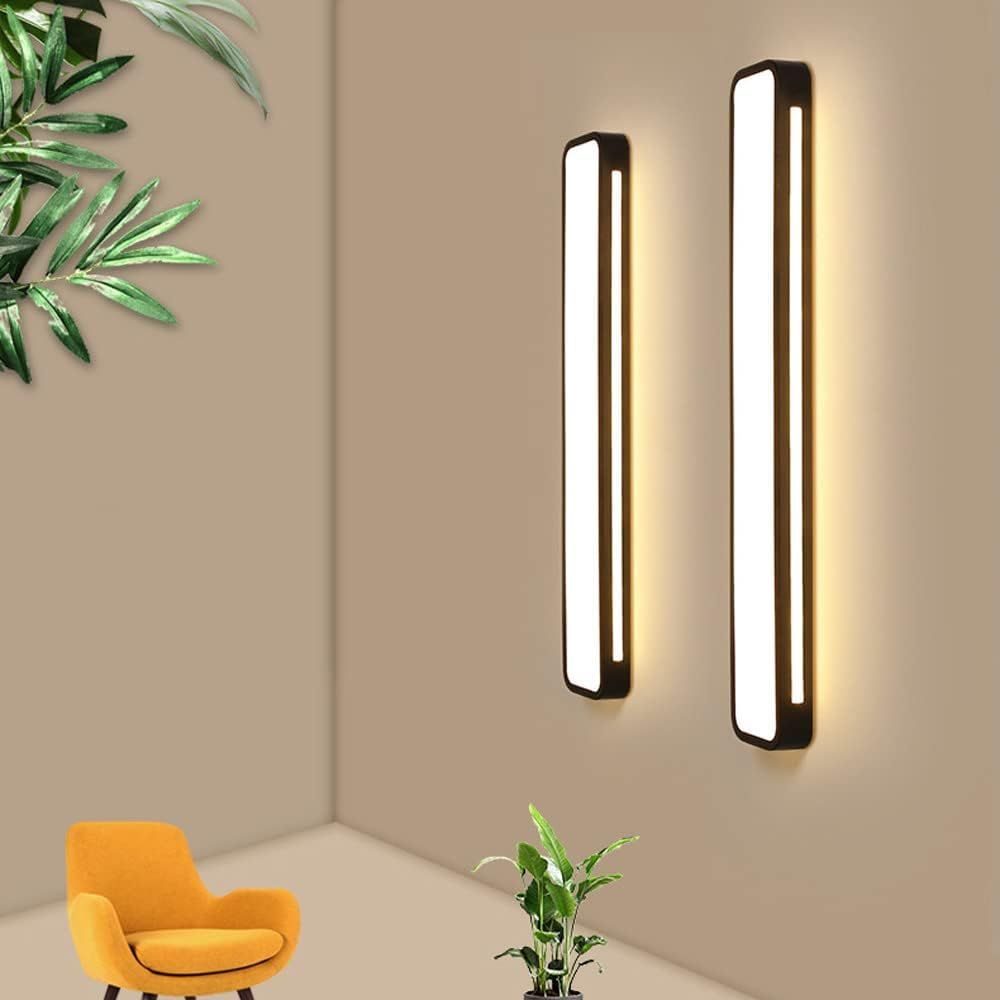 Nordische minimalistische lange LED-Deckenleuchte