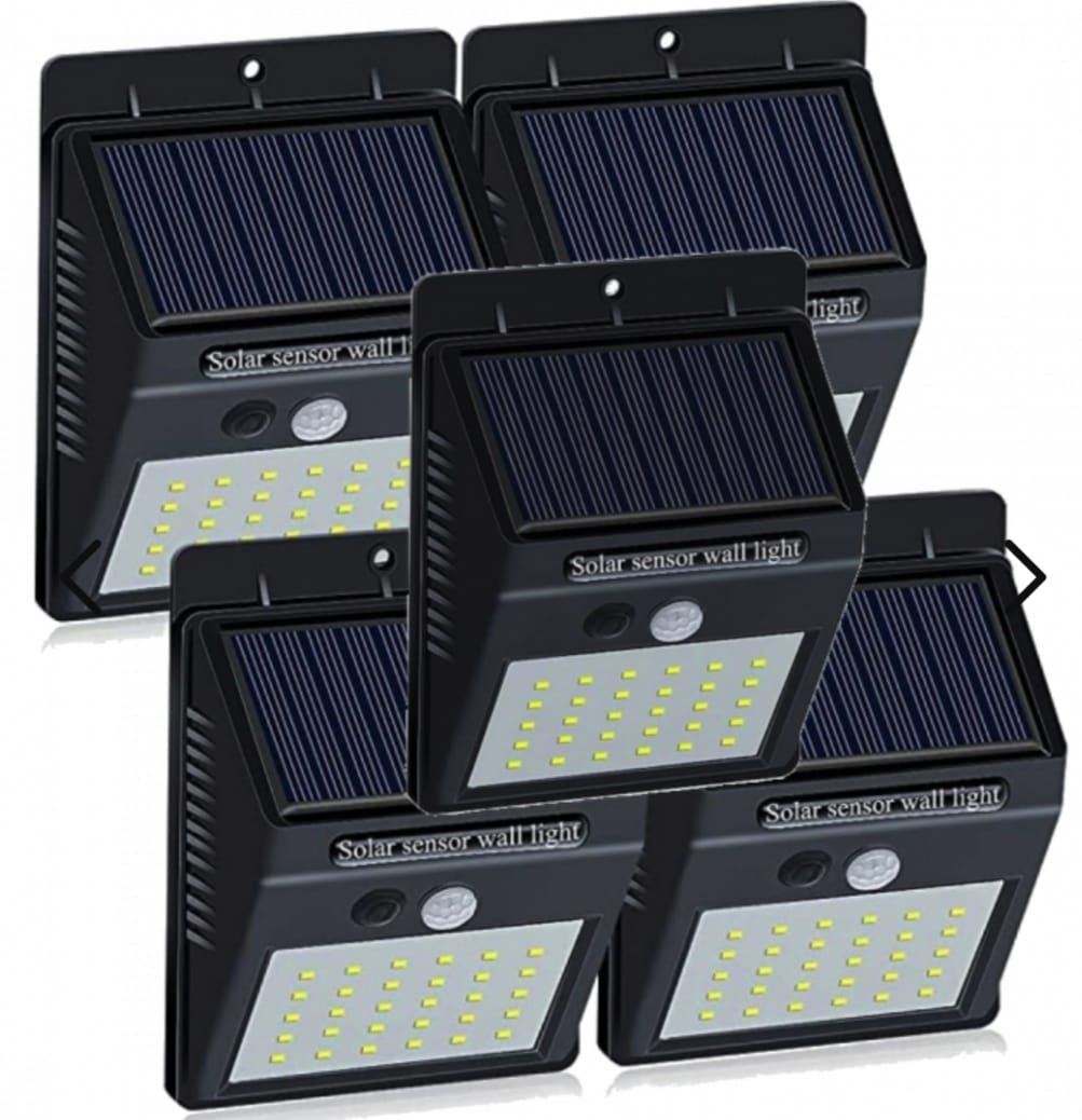 Set von 5 Solar-LED-Außenleuchten – LumaPath | Brehn