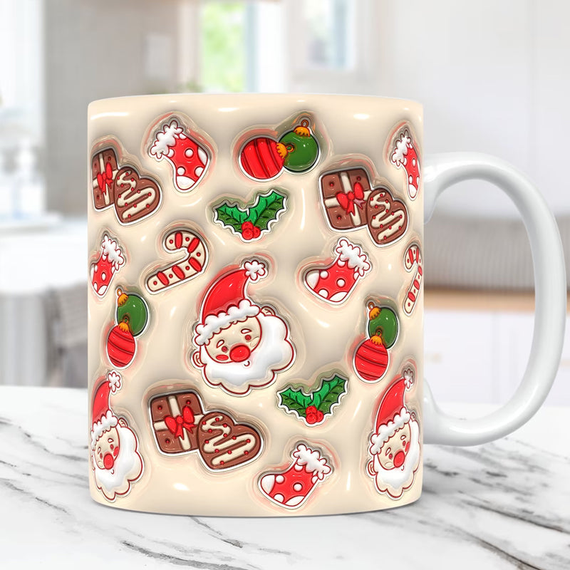 Brehn | 3D Weihnachts Inflated Becher Wrap