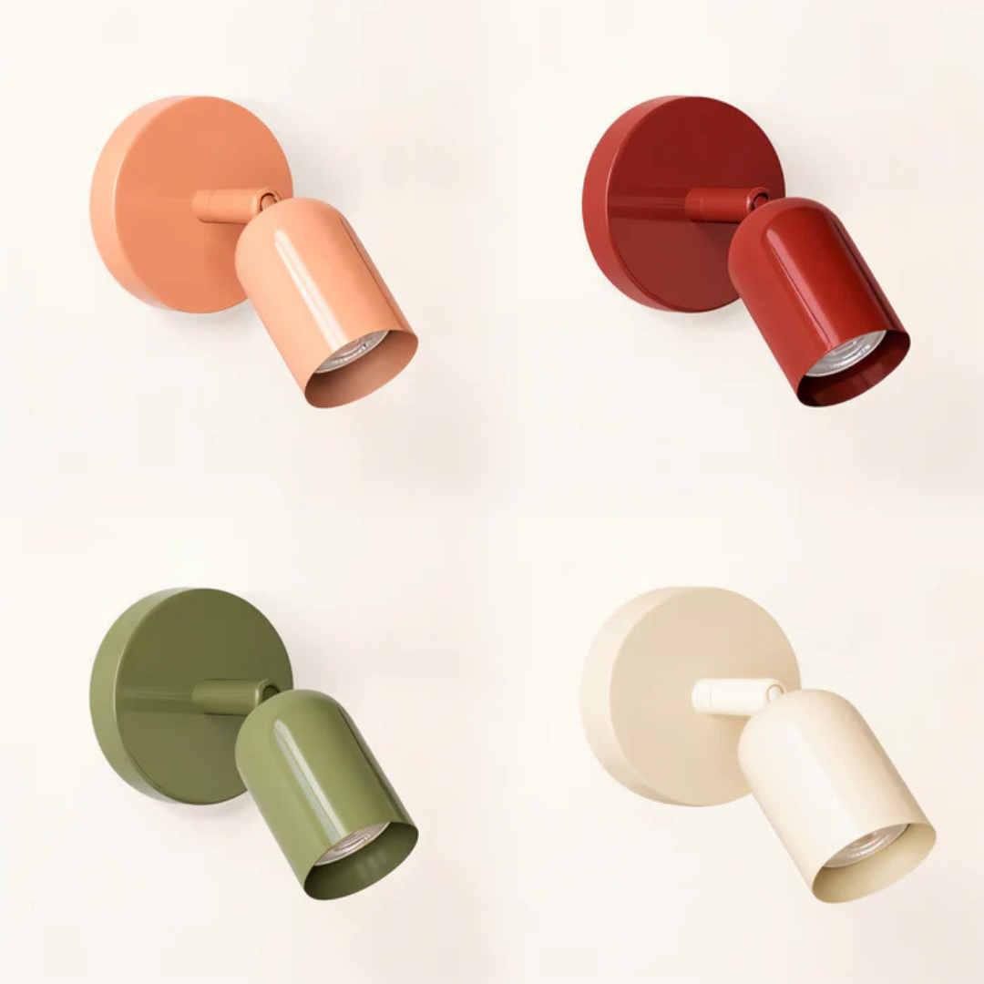 Brehn | Minimalistische Macaron LED Wandlampe