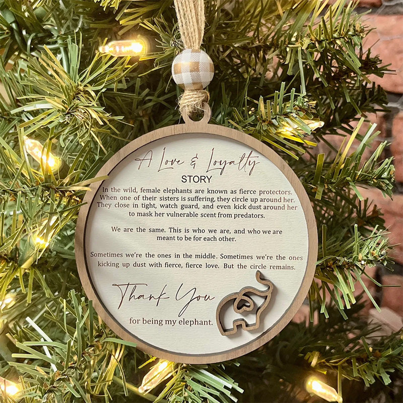 Brehn | Freundschaft Elefant Ornament