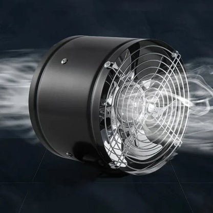 Rohrventilator Ø 150 mm leise – Abluftventilator 40 W, 600 m³/h, 2800 U/min, Metallgehäuse, für Küche & Büro