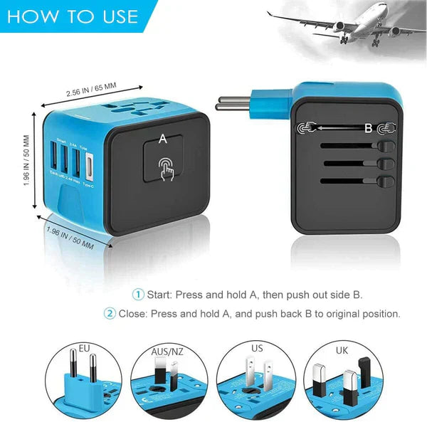 All-in-One Universal-Reisenetzteil