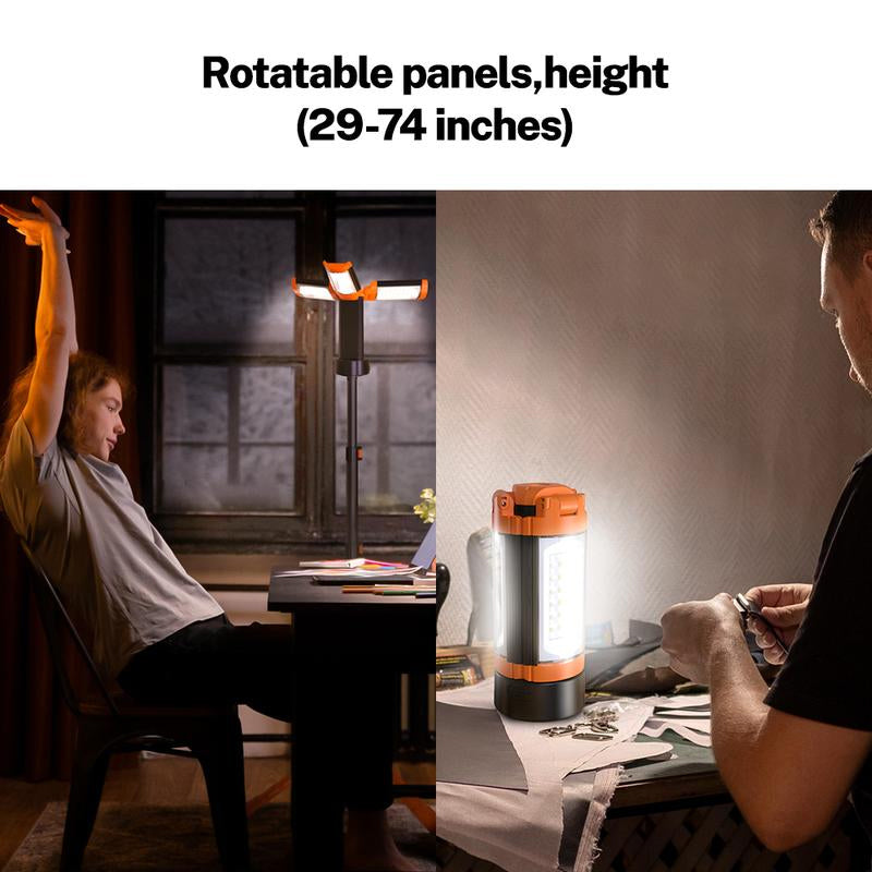 Brehn | Wiederaufladbare Campinglampe mit Ständer
