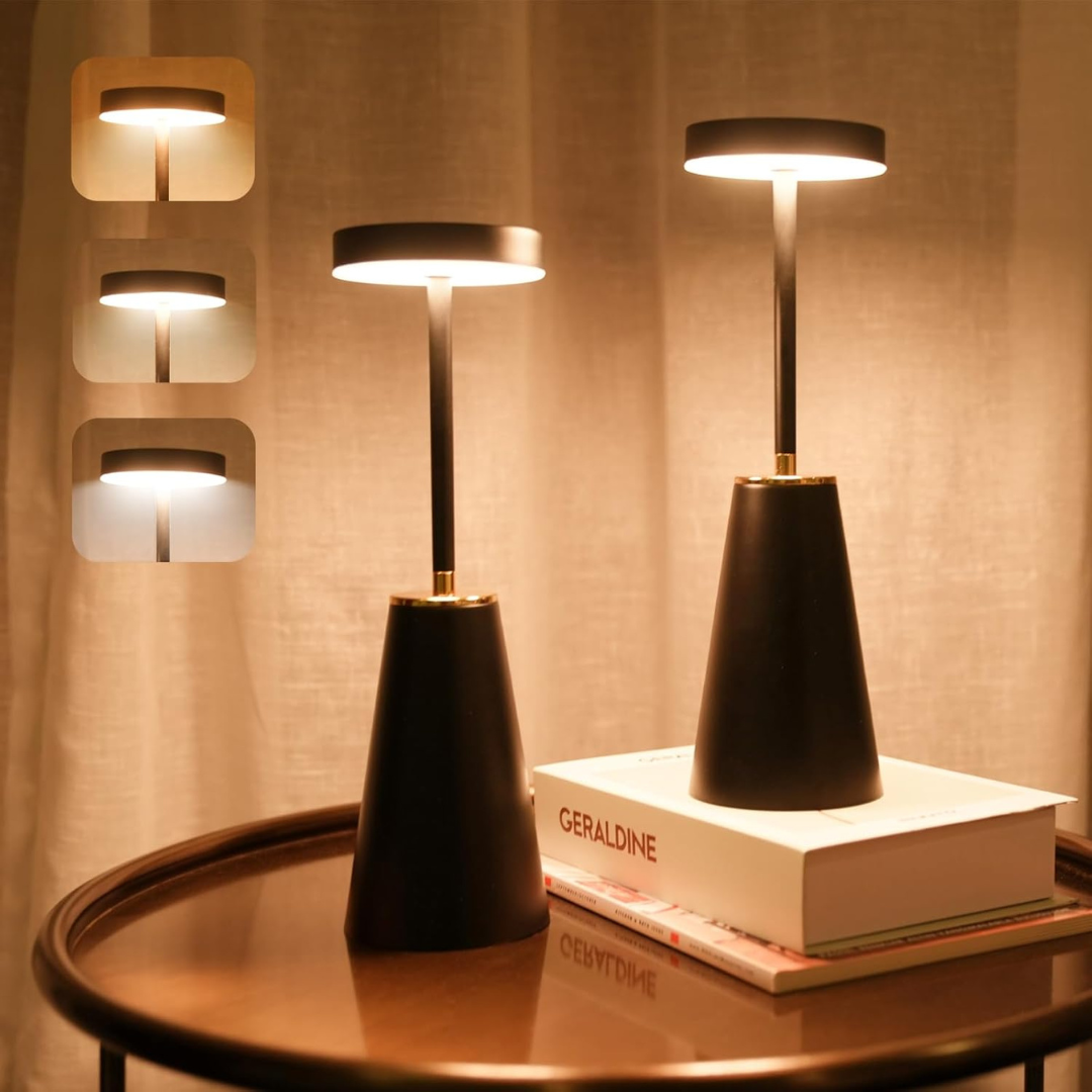 Brehn | Wiederaufladbare kabellose Tischlampe