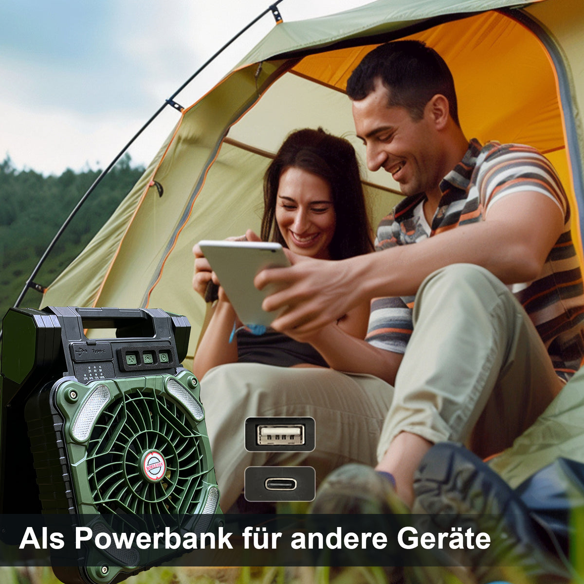 SolarWhirl™ Camp Cool Companion | Brehn