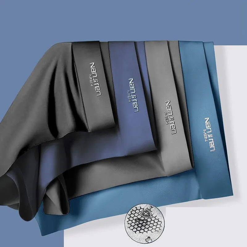 CoolSilk 4-teilige Eis-Seiden-Boxershorts mit Graphen-Technologie | Brehn