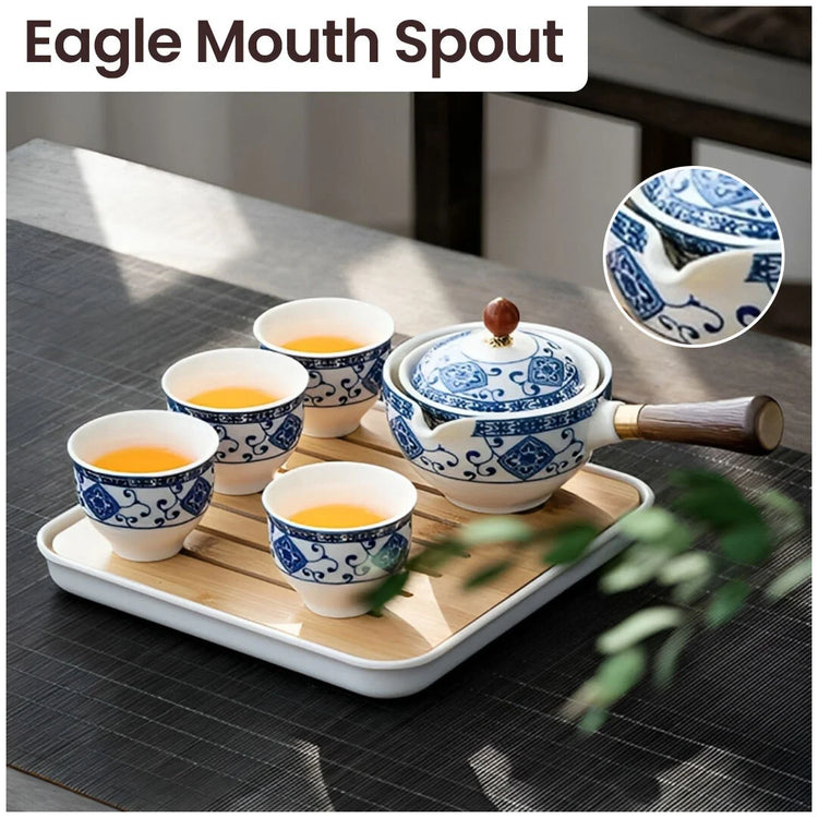 Brehn | Gongfu-Teeset aus Porzellan - Zeitlose Eleganz, perfekter Tee
