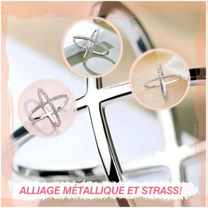 Schal Loop Ring Strass Eingebettet | Brehn