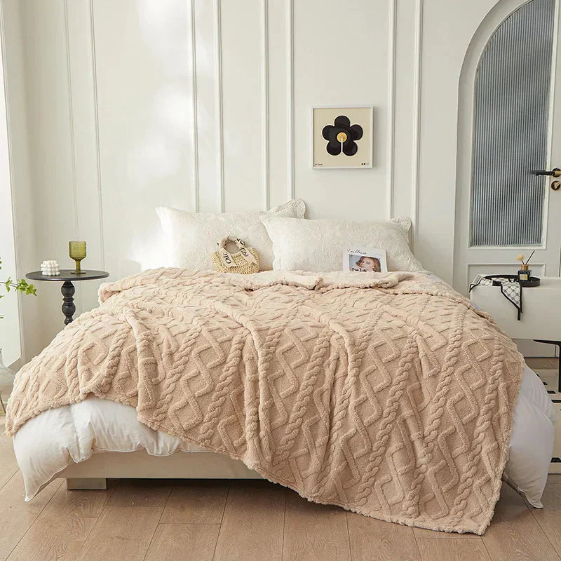 Luxurious lambswool blanket for the bedroom Brehn