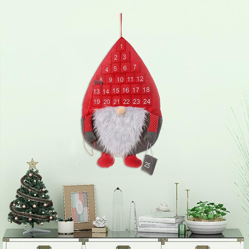 Brehn | Santa Anhänger Weihnachts Countdown Kalender - Weihnachtsgeschenk