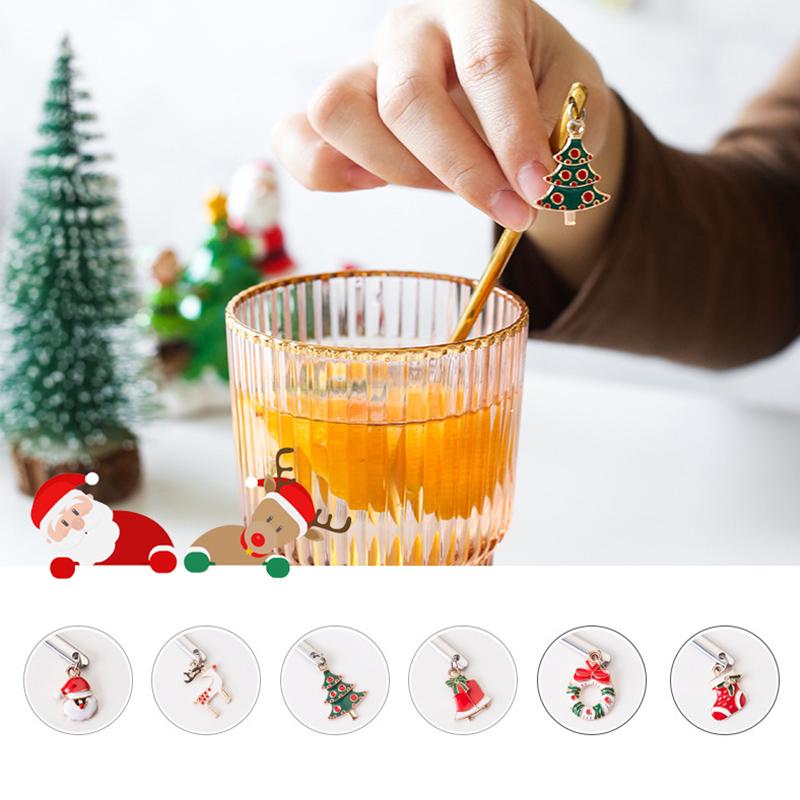 Brehn | Weihnachtsdekorationen für Zuhause - Weihnachts-Metalllöffel-Geschenkset