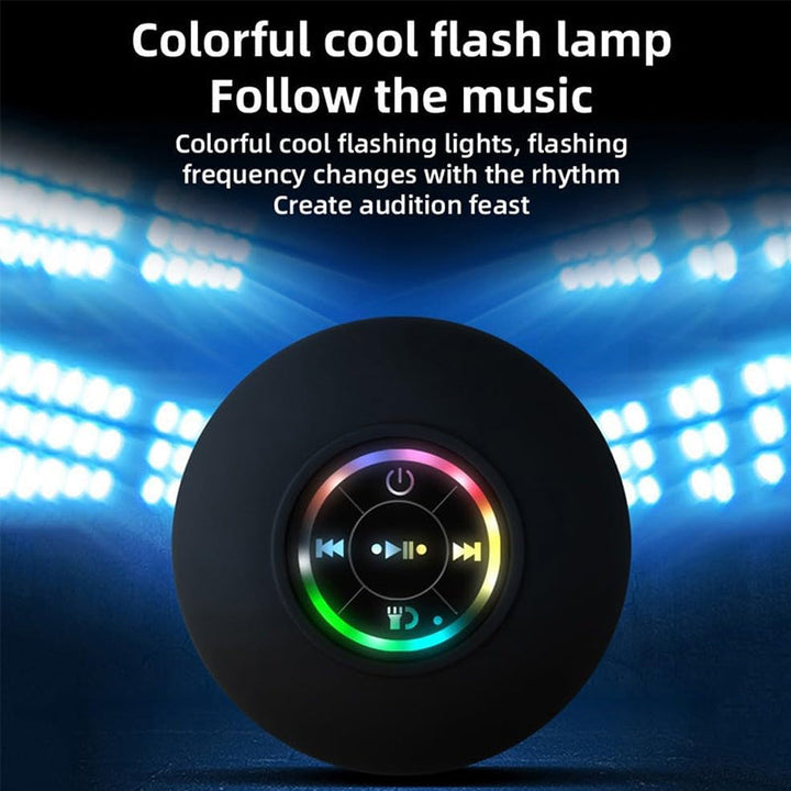 Brehn | Mini Bluetooth-Duschlautsprecher mit LED-Licht