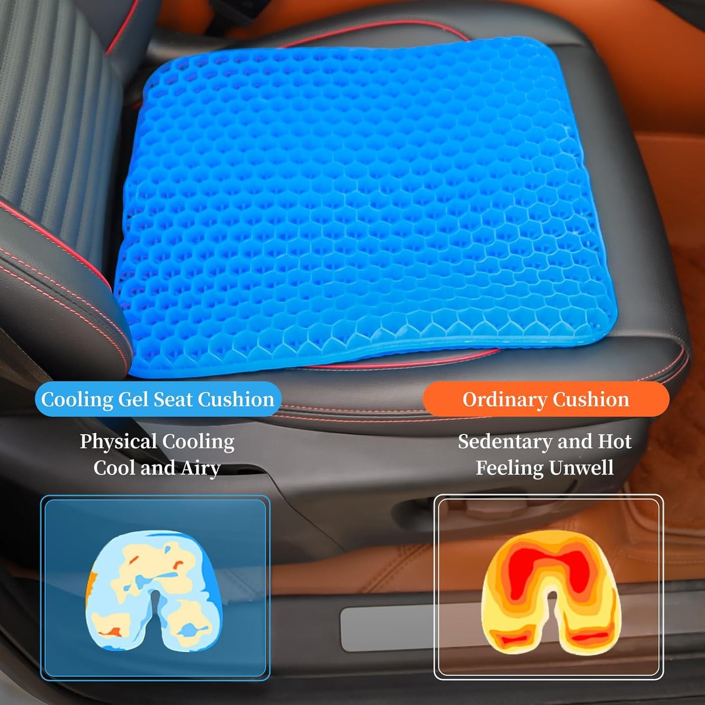 Honeycomb Gel Kissen | Brehn