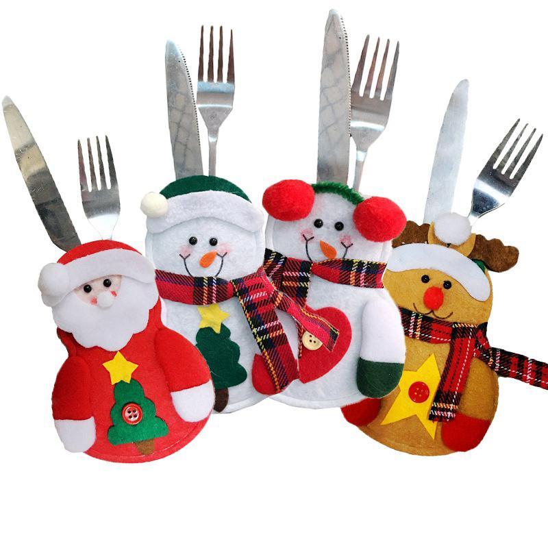 Brehn | Weihnachts Tischgedeck Halter Set (12 Stück)