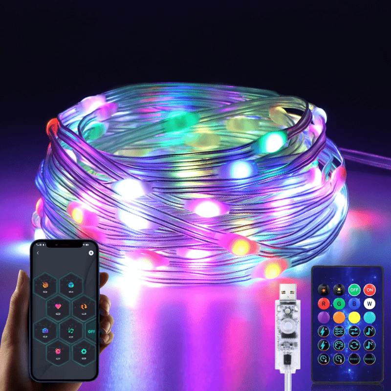 Brehn | ColorShine – Magische RGBIC Beleuchtung für Party und Atmosphäre