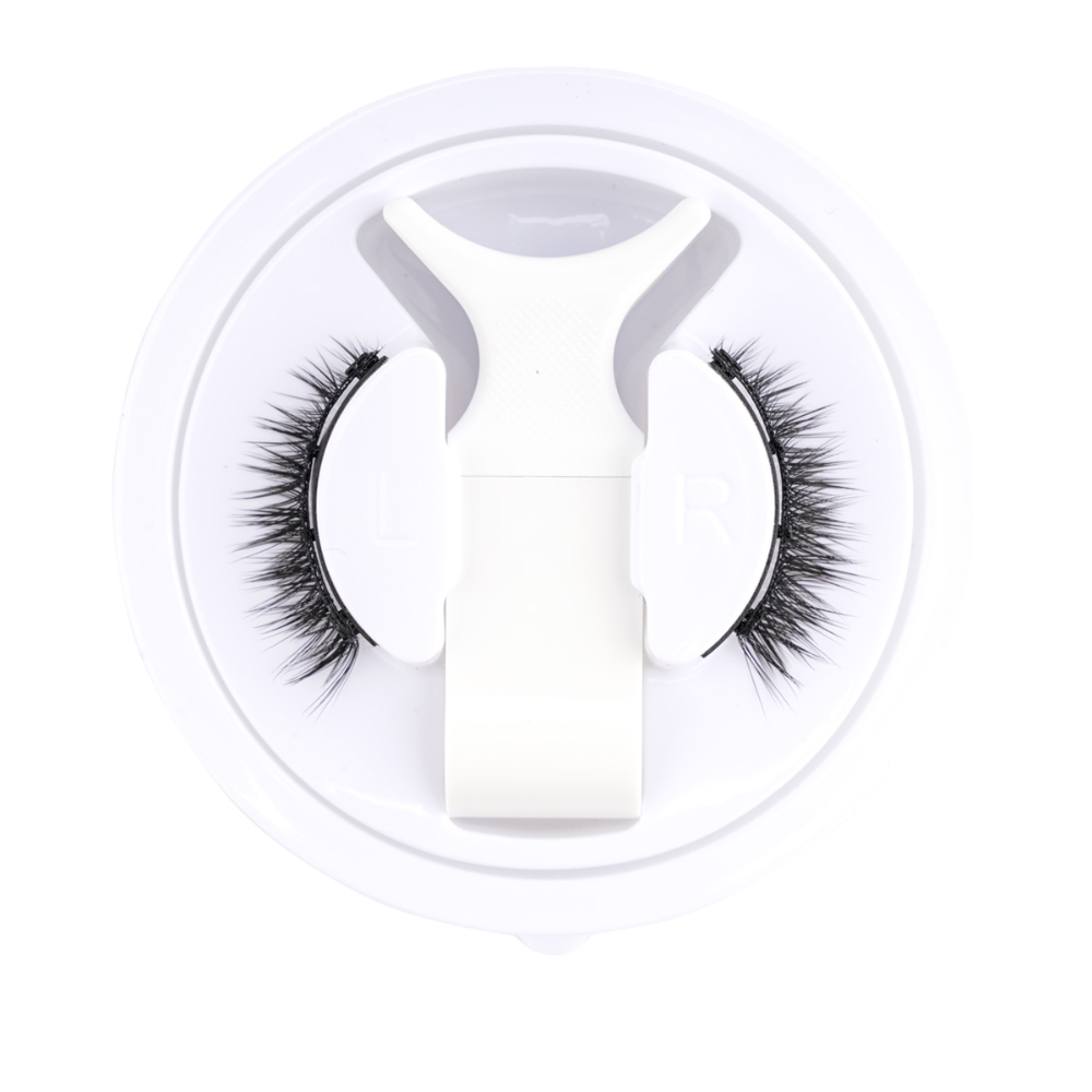 Brehn | Professional Magnet-Wimpern-Set | Kleberfrei & Wiederverwendbar | 3D-Volumen-Effekt | Inkl. Präzisions-Applikator | Wind- & Wasserfest | Hypoallergen