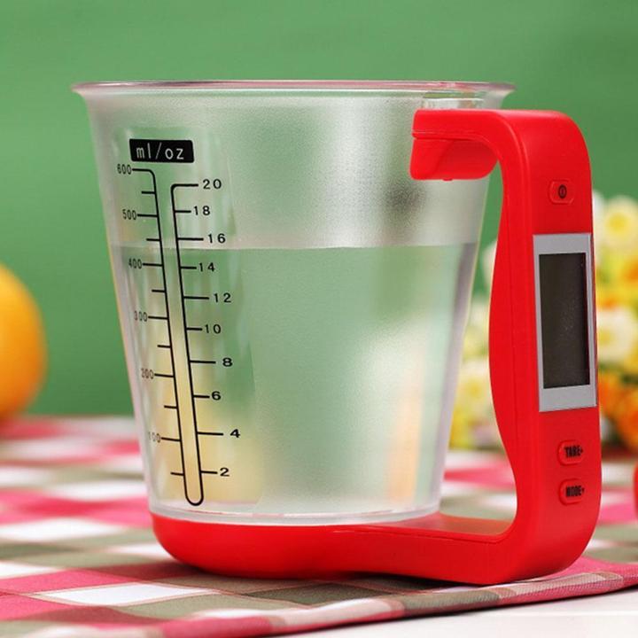 Digitale Küchen-Messbecher-Waage mit LCD | Brehn