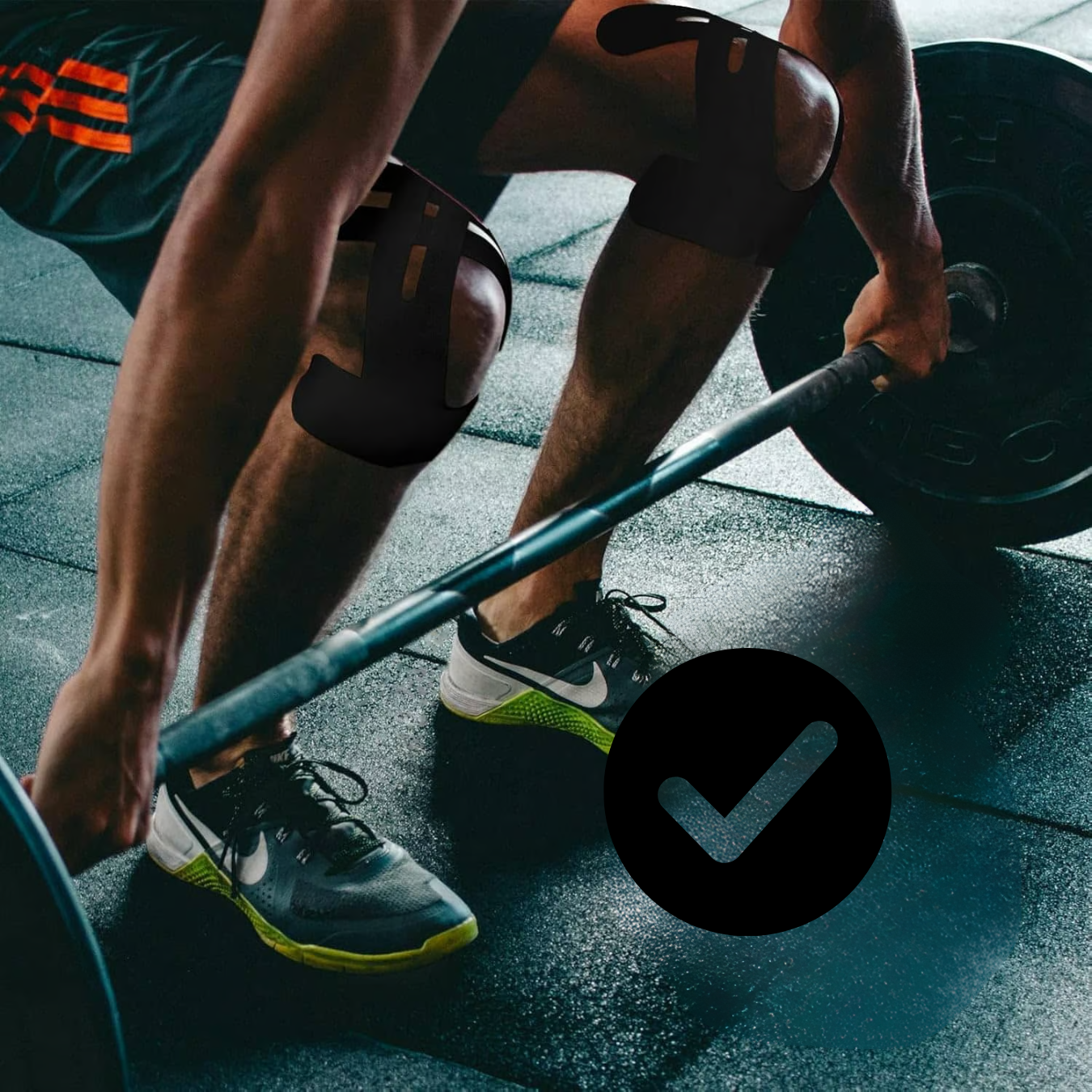 BowLift | Knee Tape FlexiSupport – Pre-formed kinesiology tape for direct support