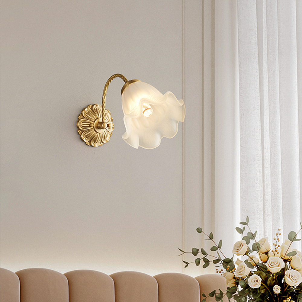 VintageGlow – Retro Glas Wandleuchte für Atmosphäre | Brehn