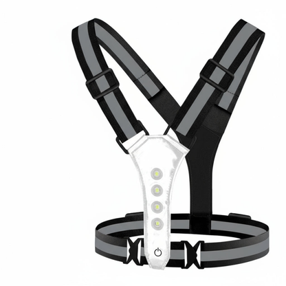 LED Sicherheitsweste Pro – Reflective 360 Sichtbare Weste | Brehn