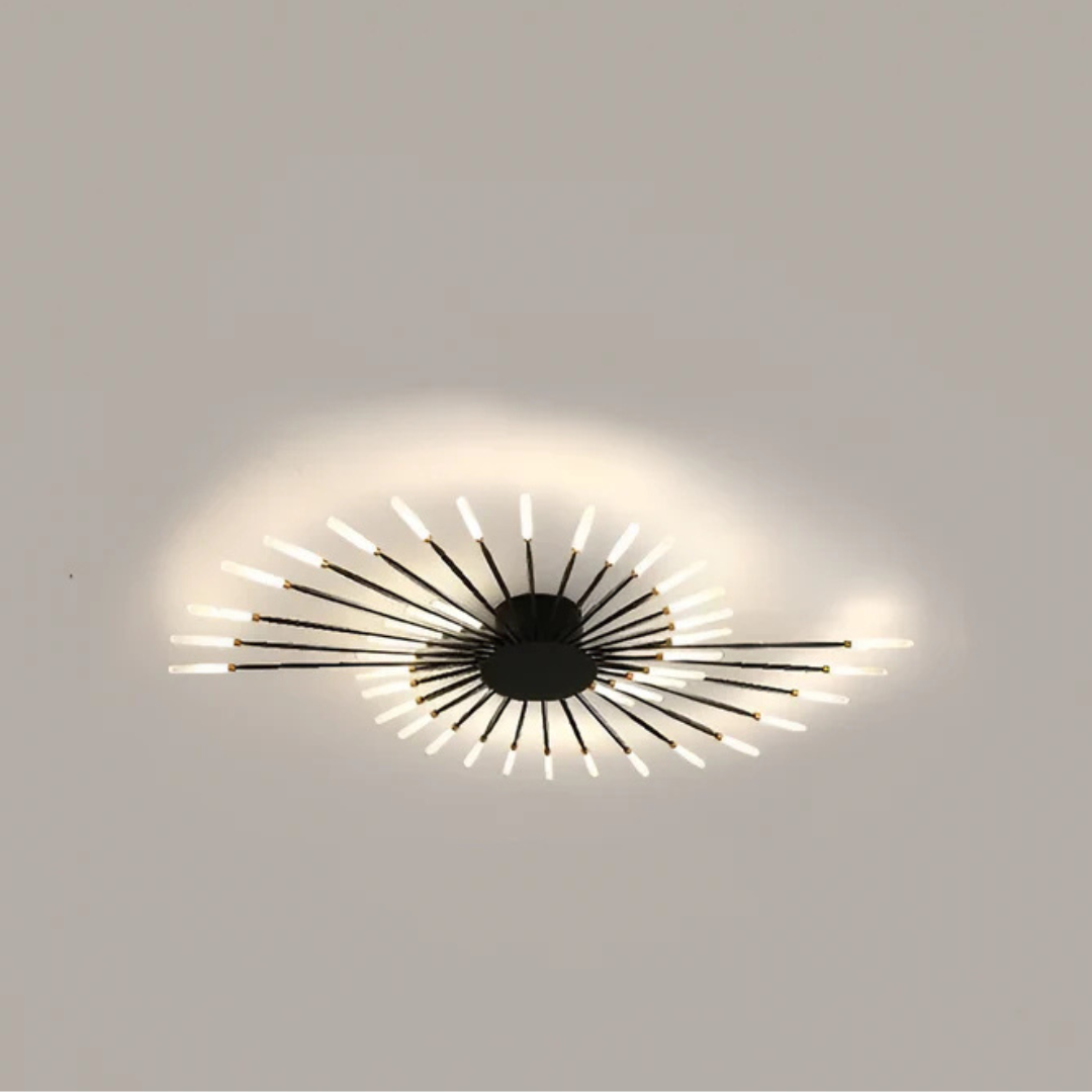 Brehn | Luxuriöse LED-Deckenlampe | Stilvolles Deckenlicht für das Wohnzimmer