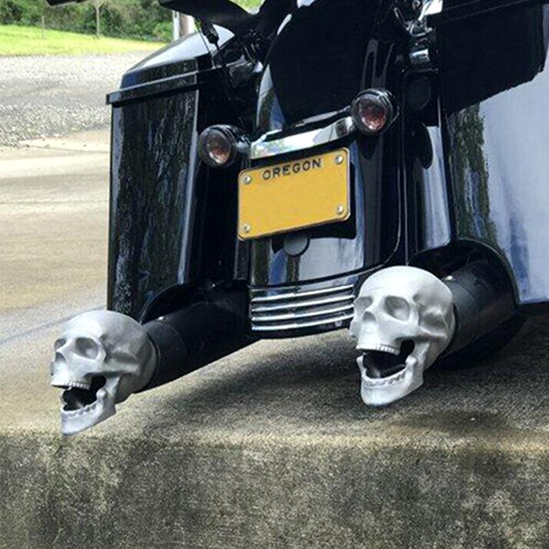 Totenkopf-Auspuffendstück