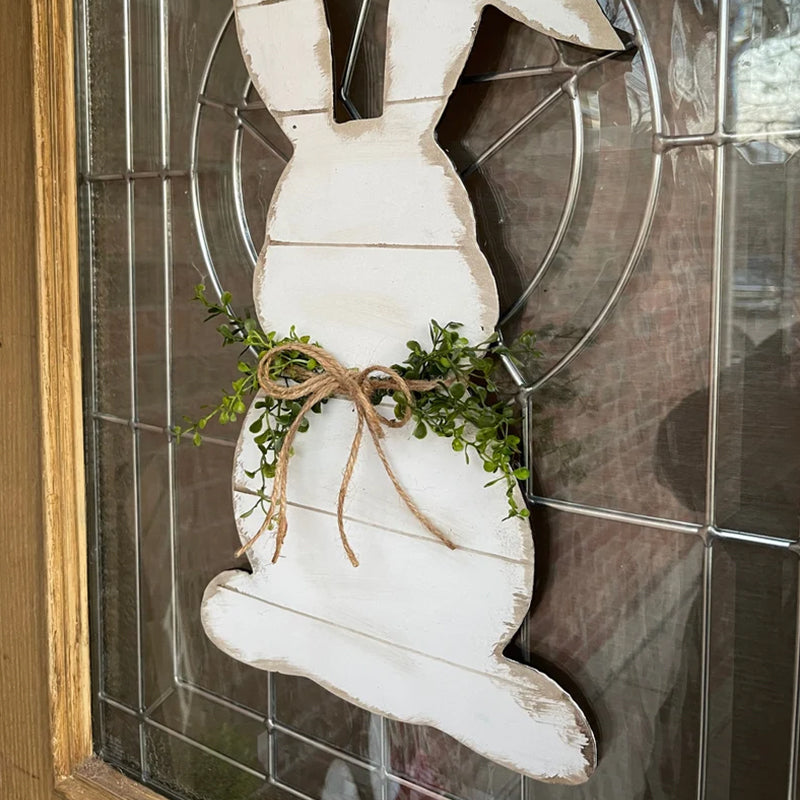 Osterhase Holz Türhänger Dekor | Brehn