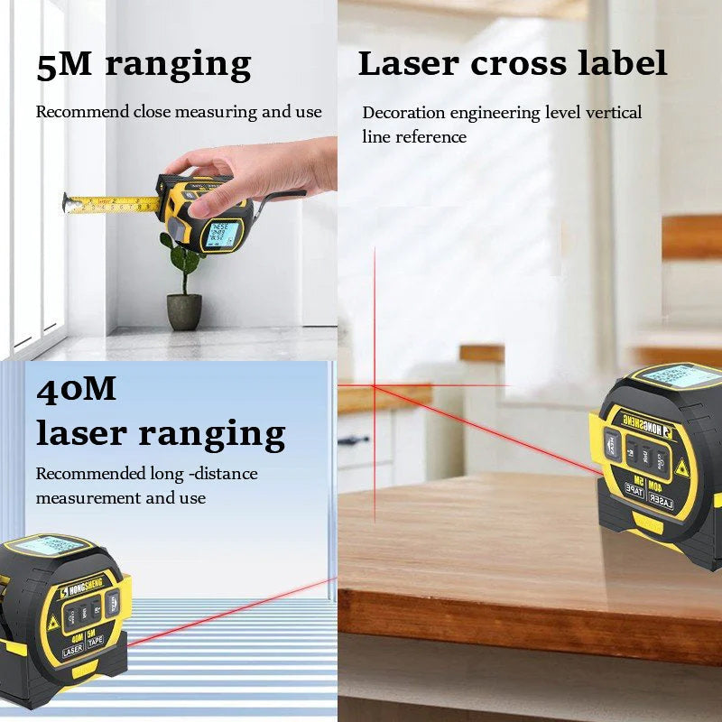 3-in-1 Infrarot Laserbandmessung | Brehn